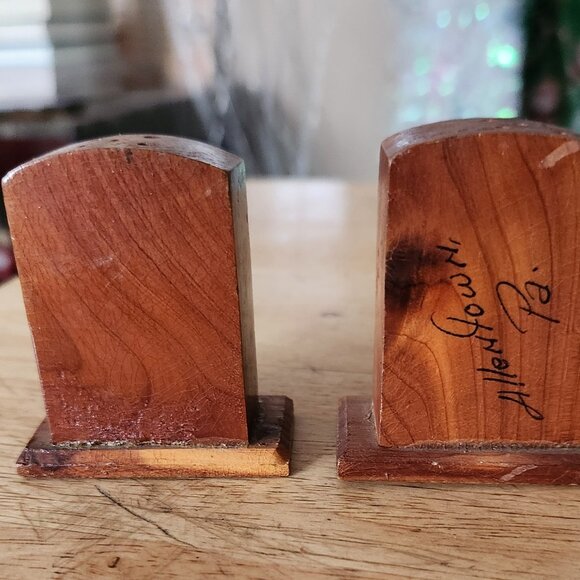 Antique Cementary Markers Salt and Pepper Shakers - Picture 2 of 3